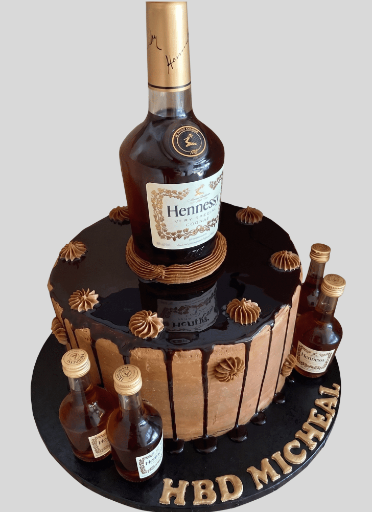Stunning Alcohol Cake