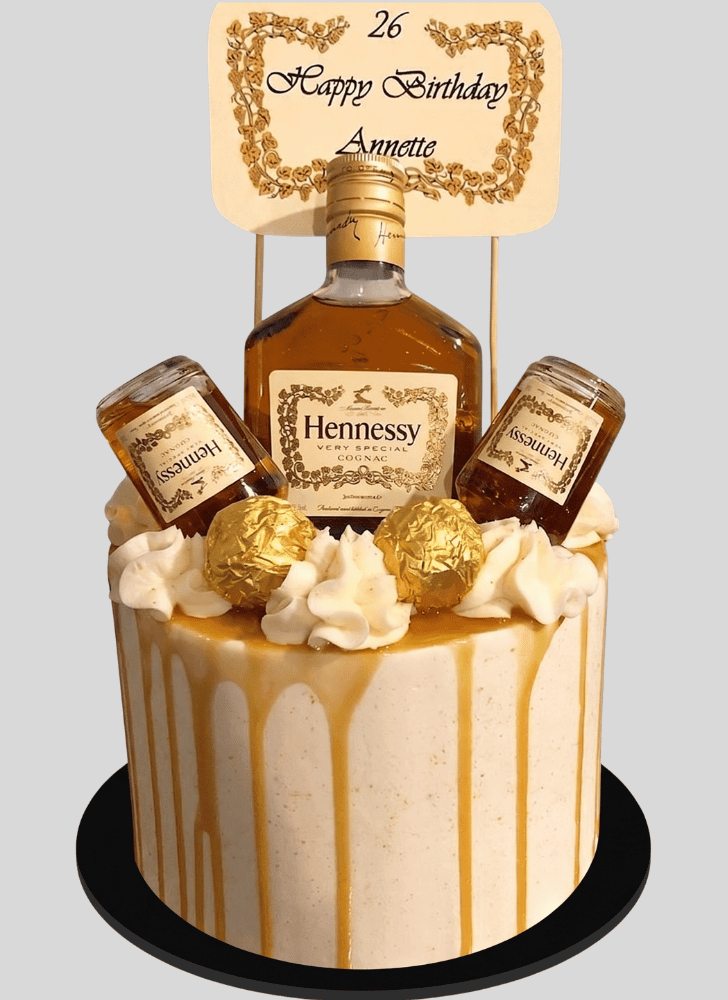 Wonderful Alcohol Cake Design