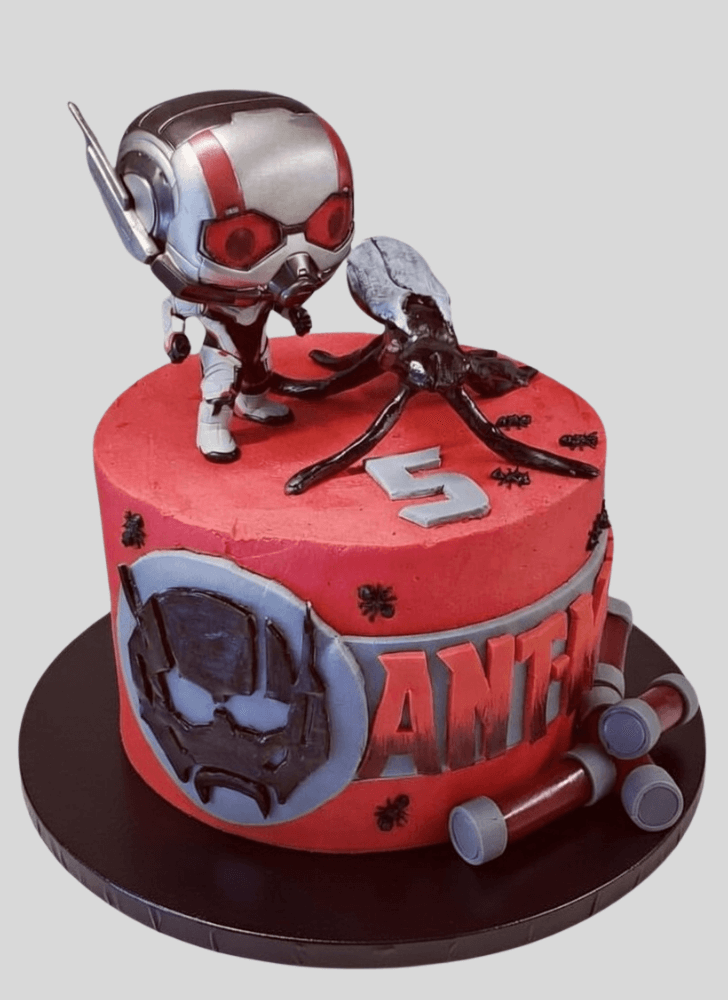 Appealing Ant-Man Cake