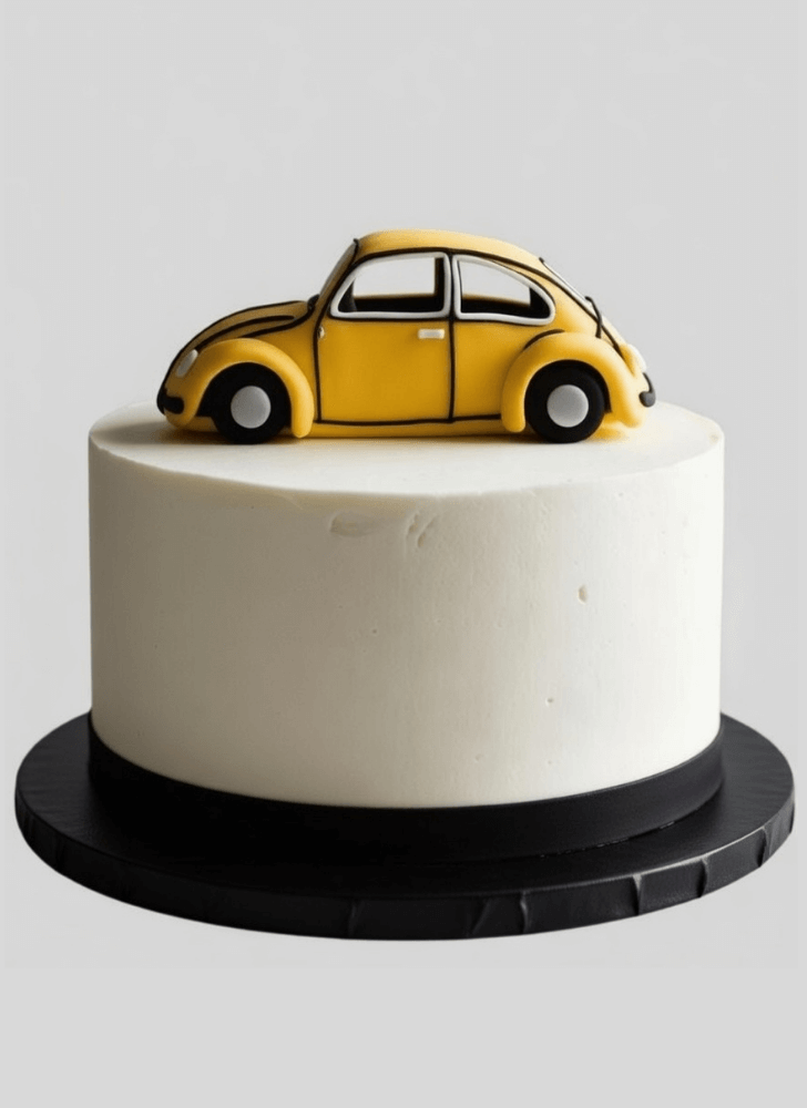 Bewitching Beetle Car Cake