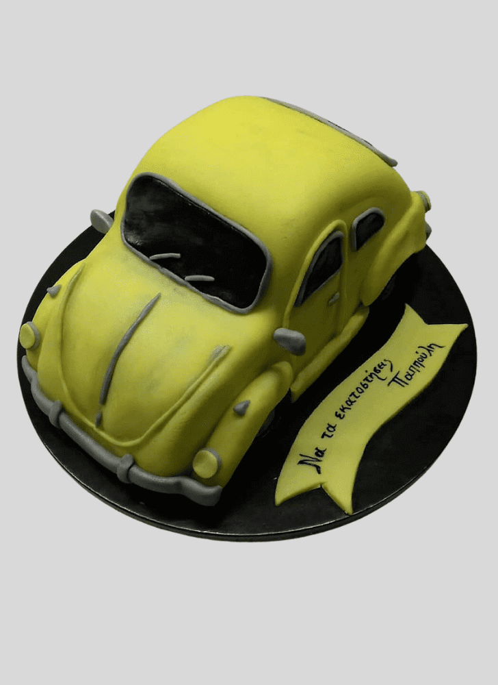Dazzling Beetle Car Cake