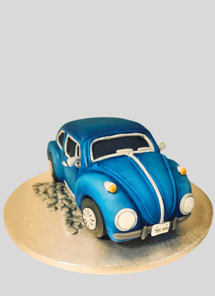 Divine Beetle Car Cake