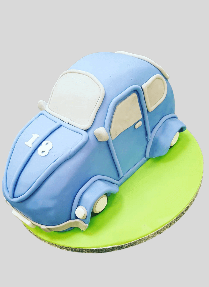 Good Looking Beetle Car Cake