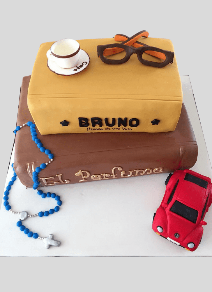 Mesmeric Beetle Car Cake
