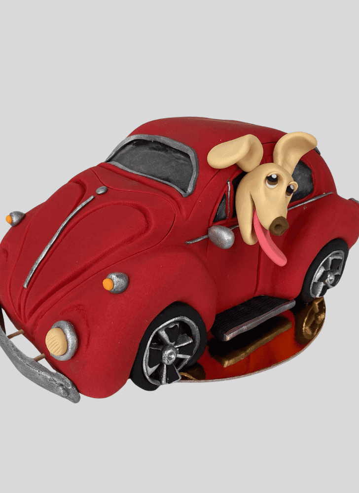 Slightly Beetle Car Cake