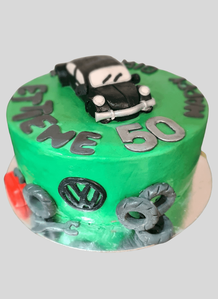 Splendid Beetle Car Cake
