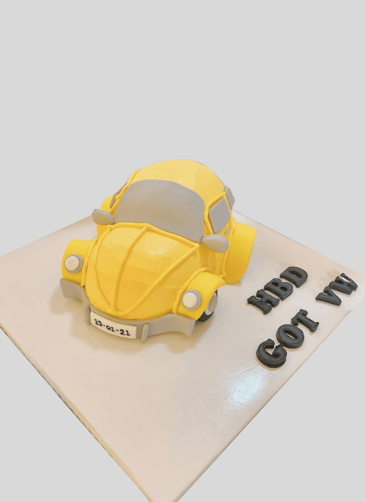 Stunning Beetle Car Cake