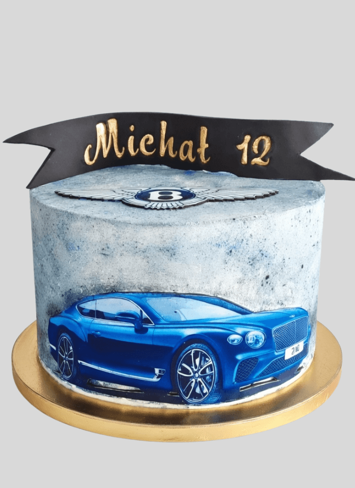 Cute Bentley Cake