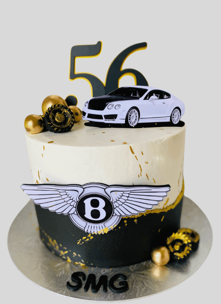 Inviting Bentley Cake