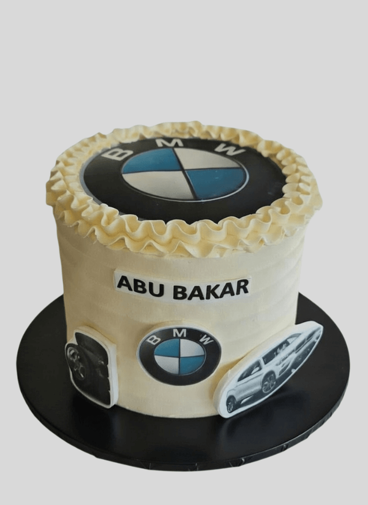 Angelic BMW Cake