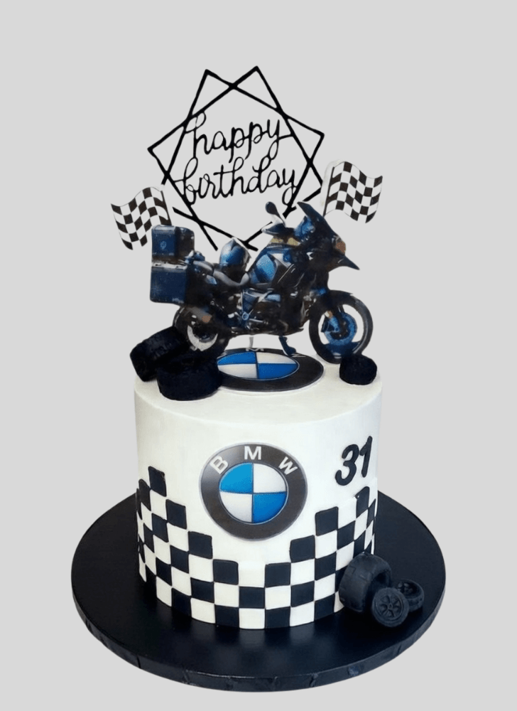 Beauteous BMW Cake