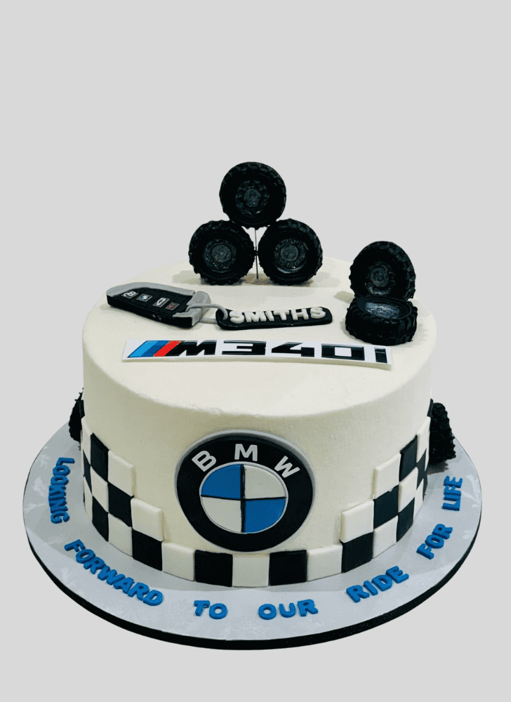Captivating BMW Cake
