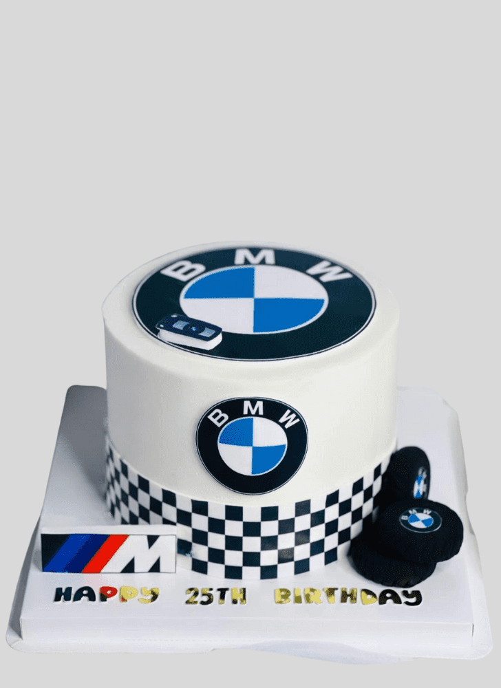 Comely BMW Cake
