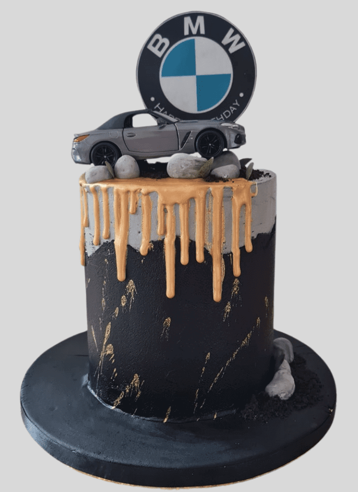 Delicate BMW Cake