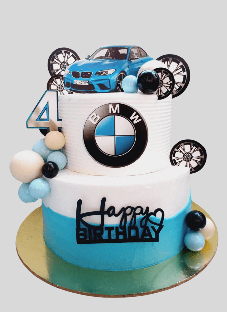 Delightful BMW Cake