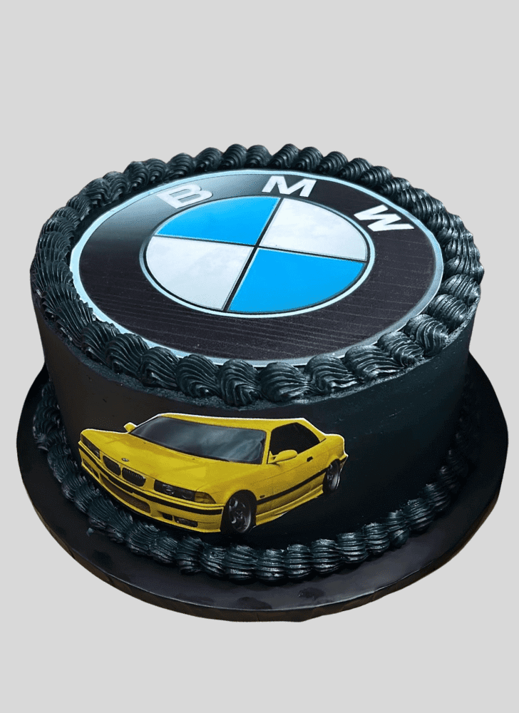 Enthralling BMW Cake