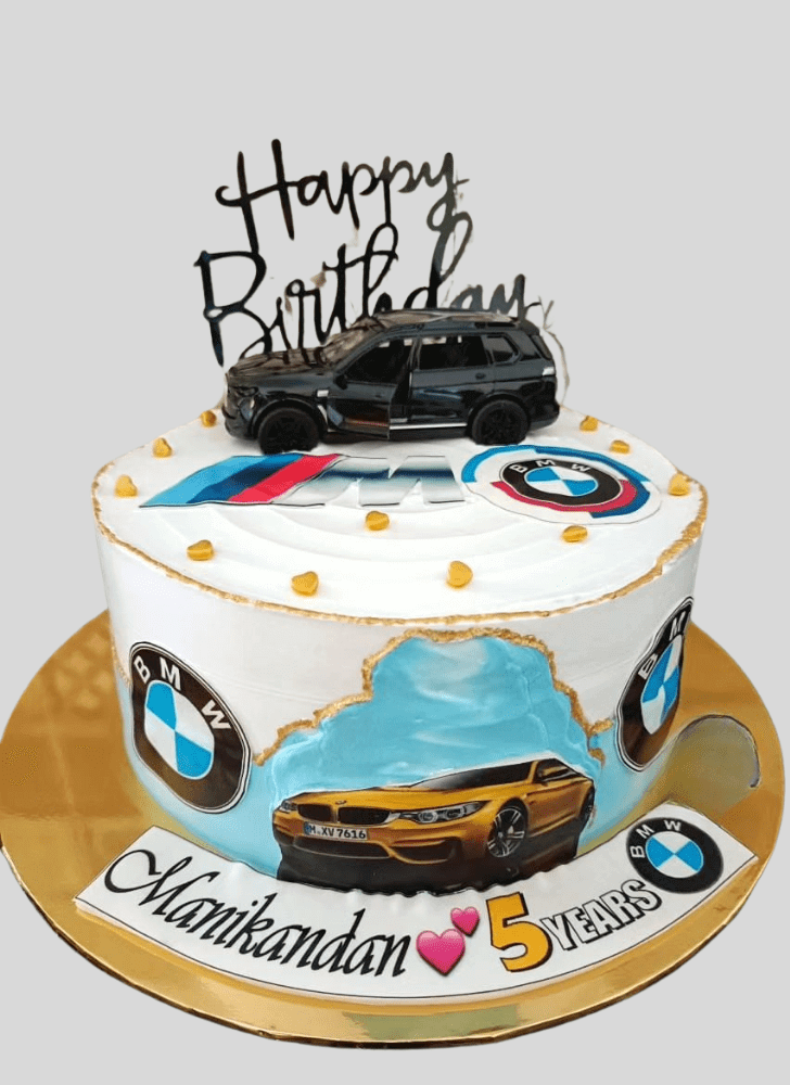 Fascinating BMW Cake