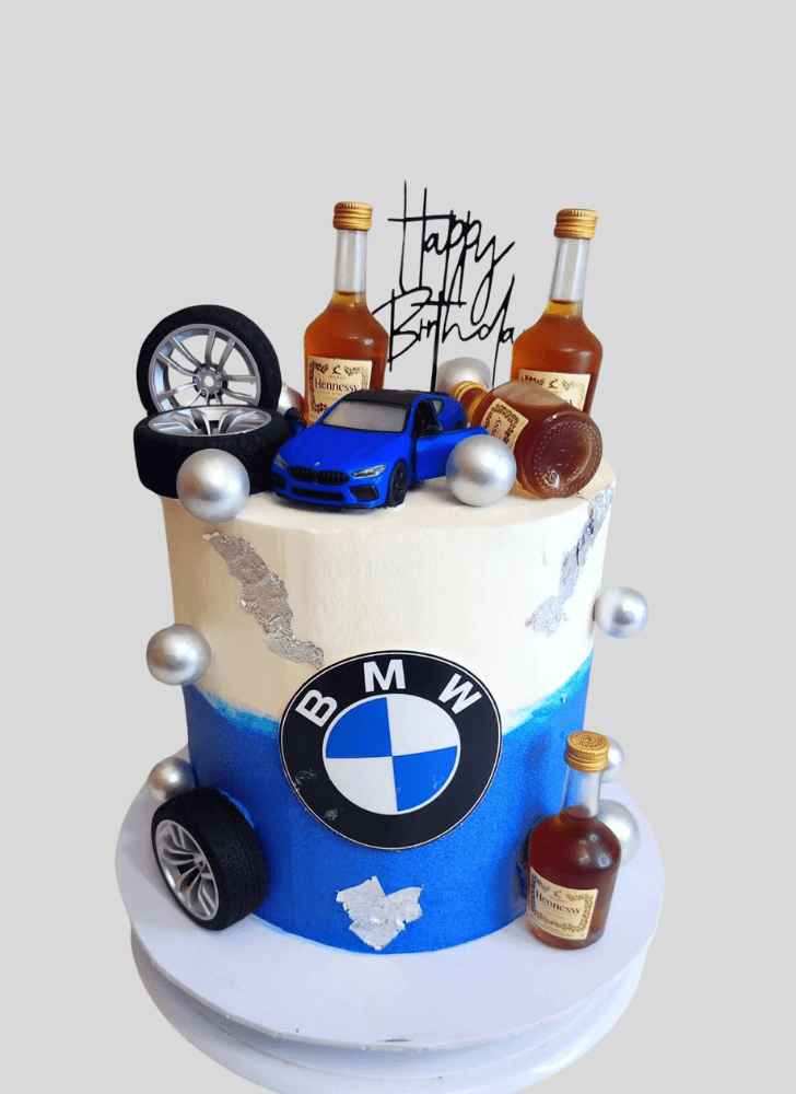 Good Looking BMW Cake