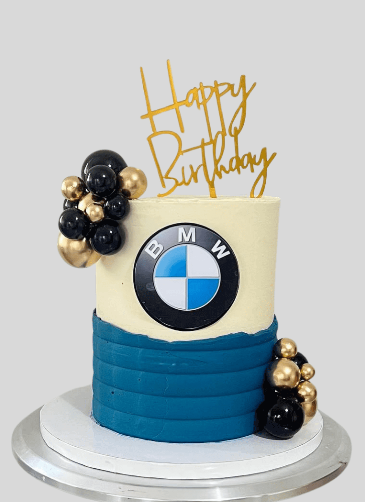 Graceful BMW Cake