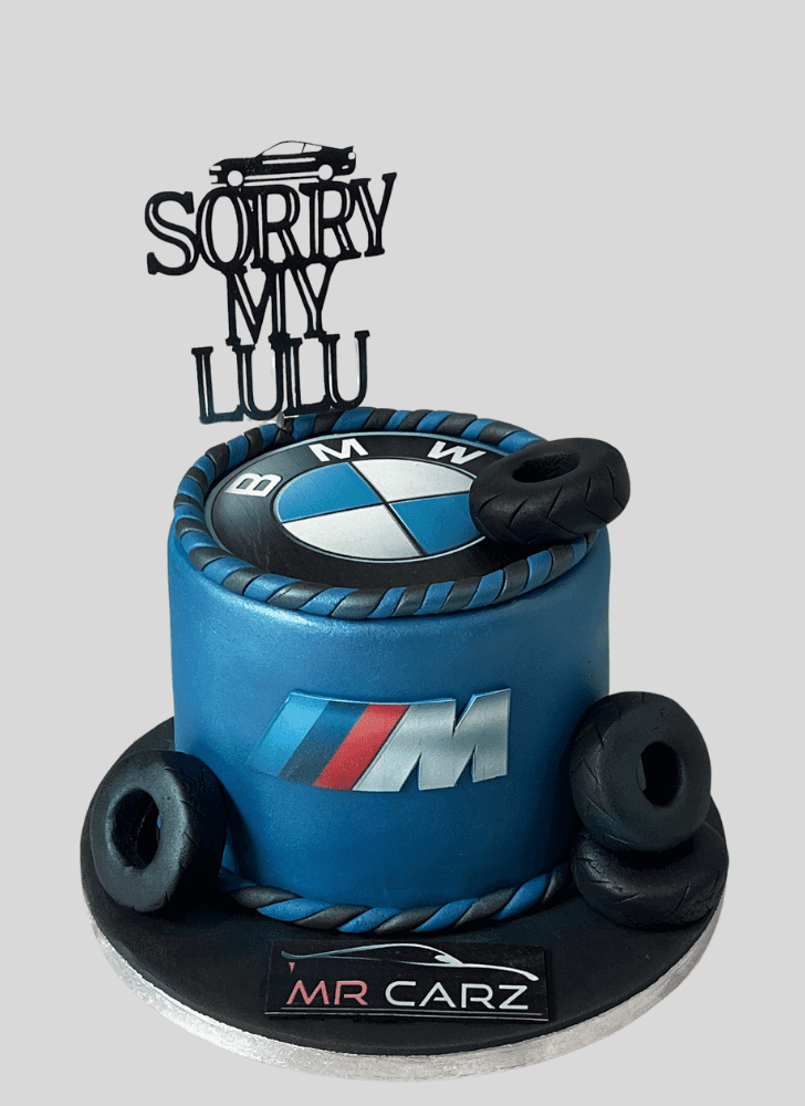 Pleasing BMW Cake