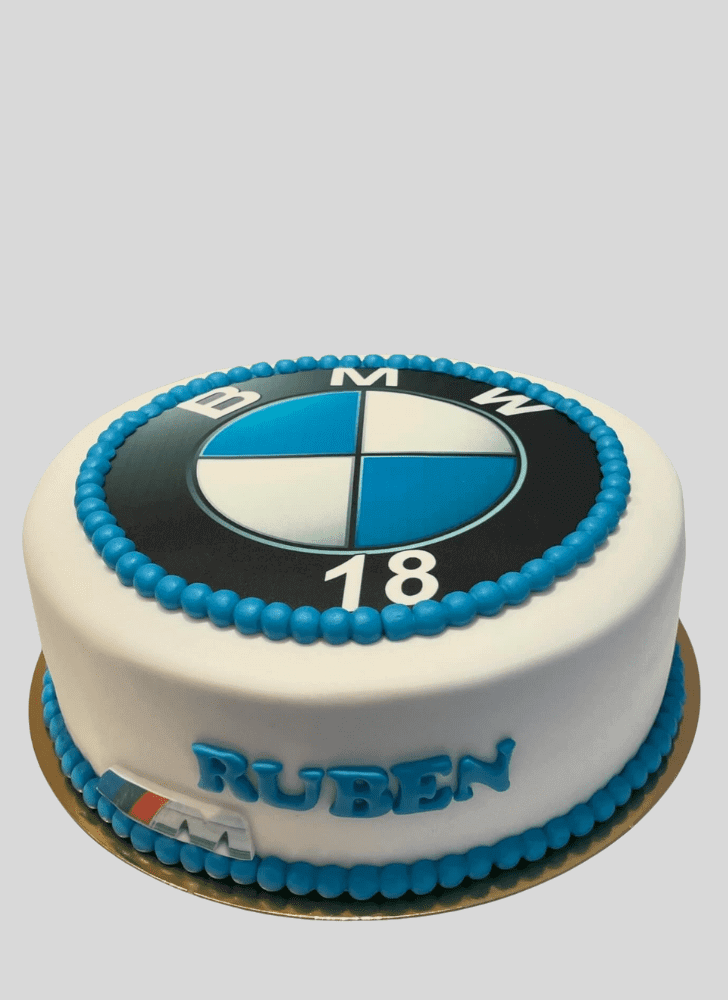 Resplendent BMW Cake