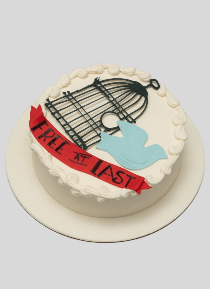 Appealing Breakup Cake