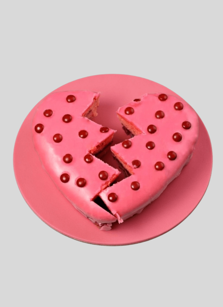 Dazzling Breakup Cake