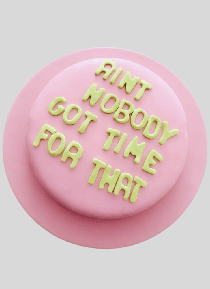 Fetching Breakup Cake