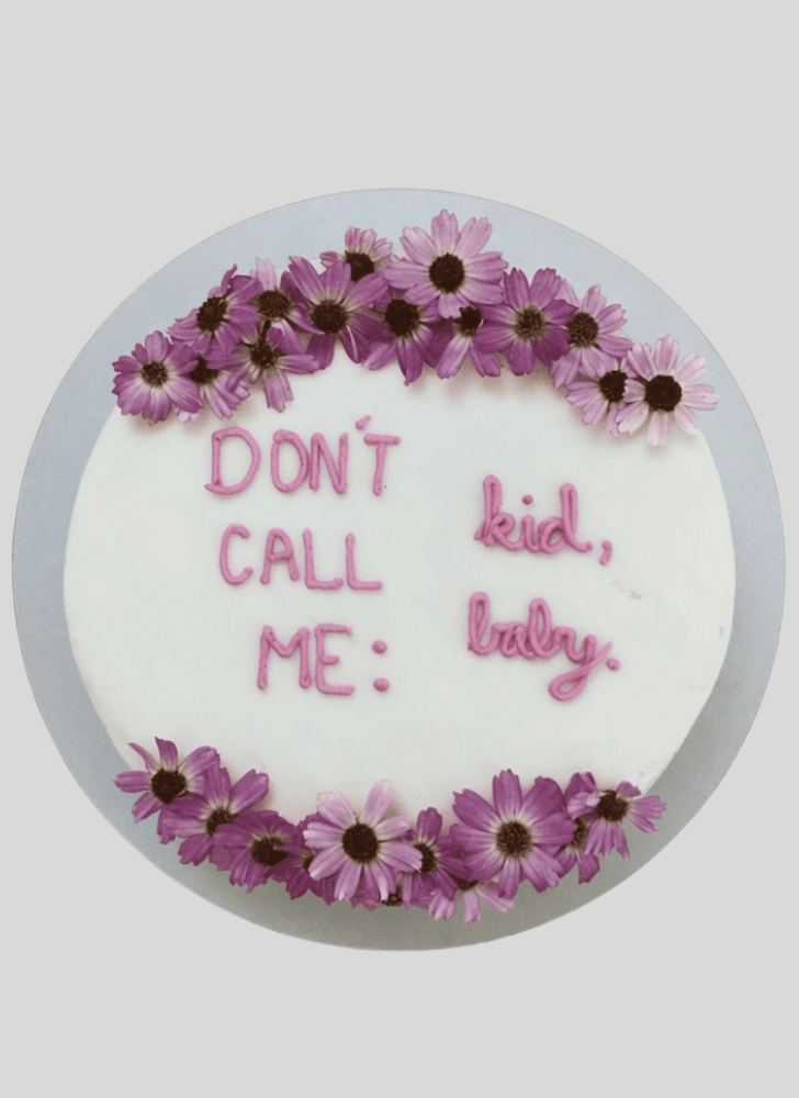 Gorgeous Breakup Cake