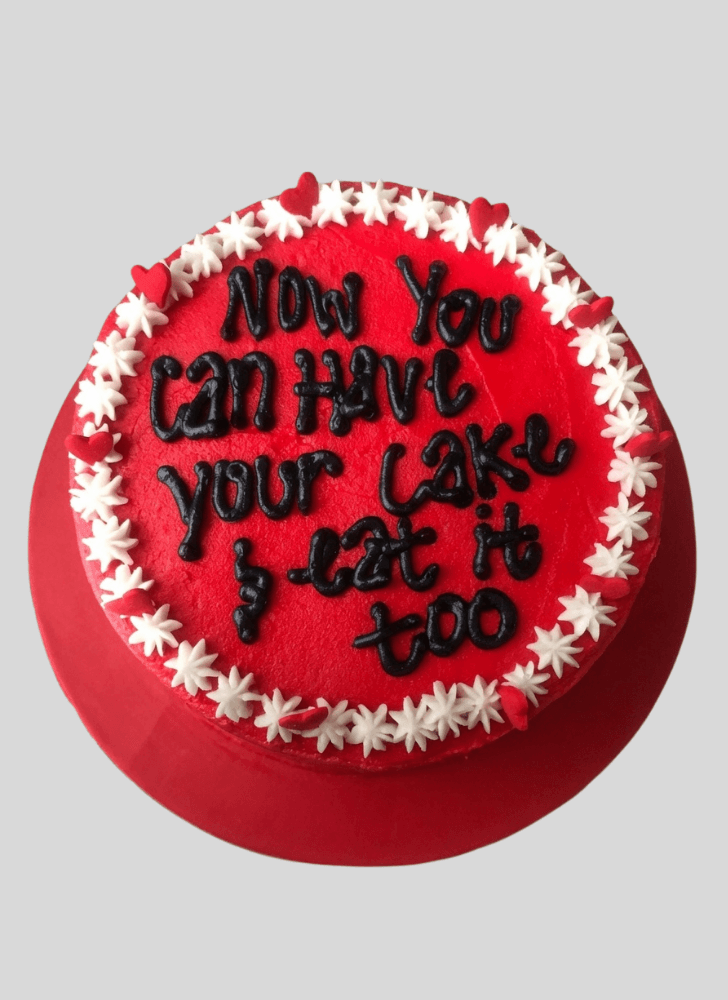 Nice Breakup Cake