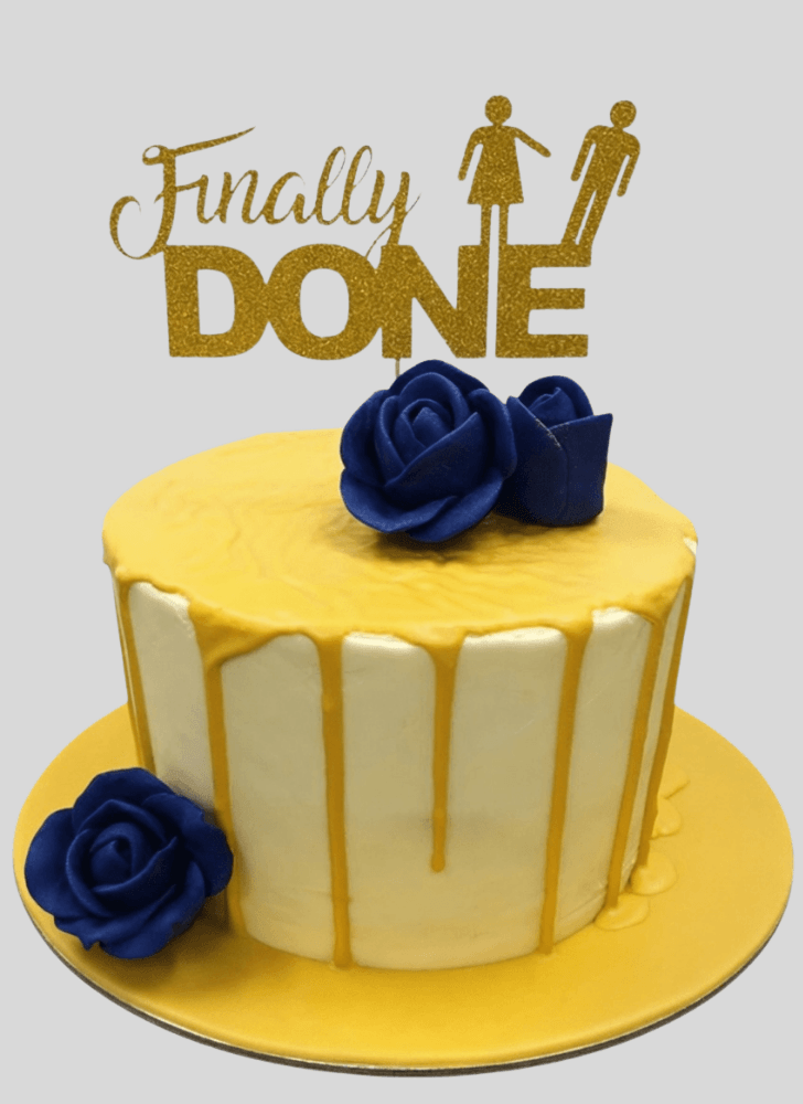 Pretty Breakup Cake