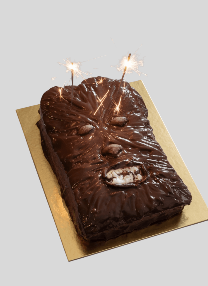 Captivating Chewbacca Cake