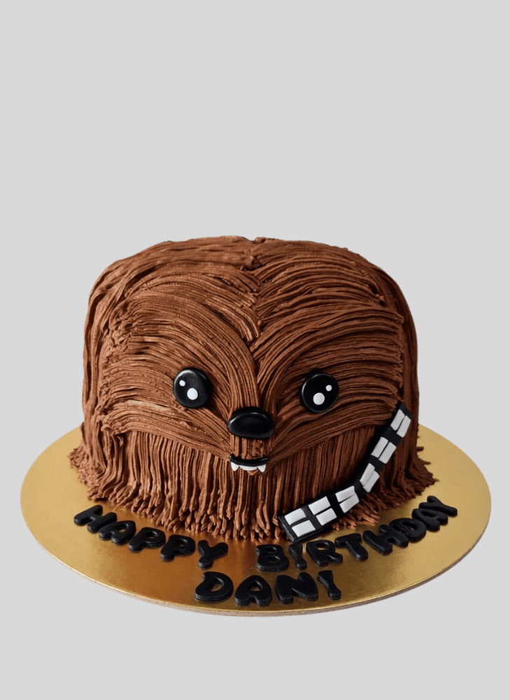 Charming Chewbacca Cake