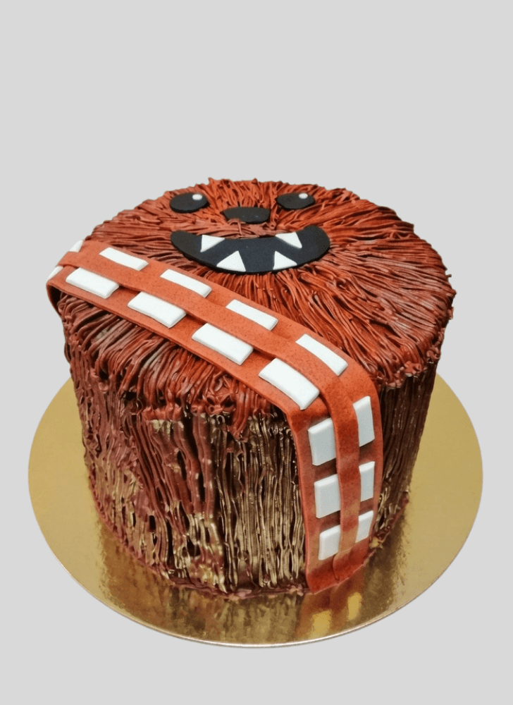 Excellent Chewbacca Cake