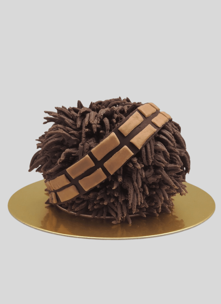 Exquisite Chewbacca Cake