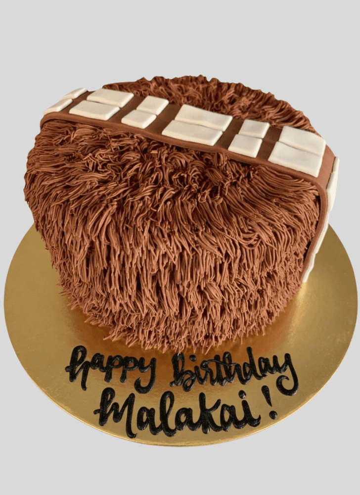 Fetching Chewbacca Cake