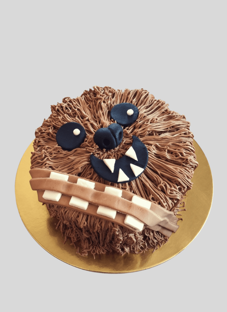 Gorgeous Chewbacca Cake