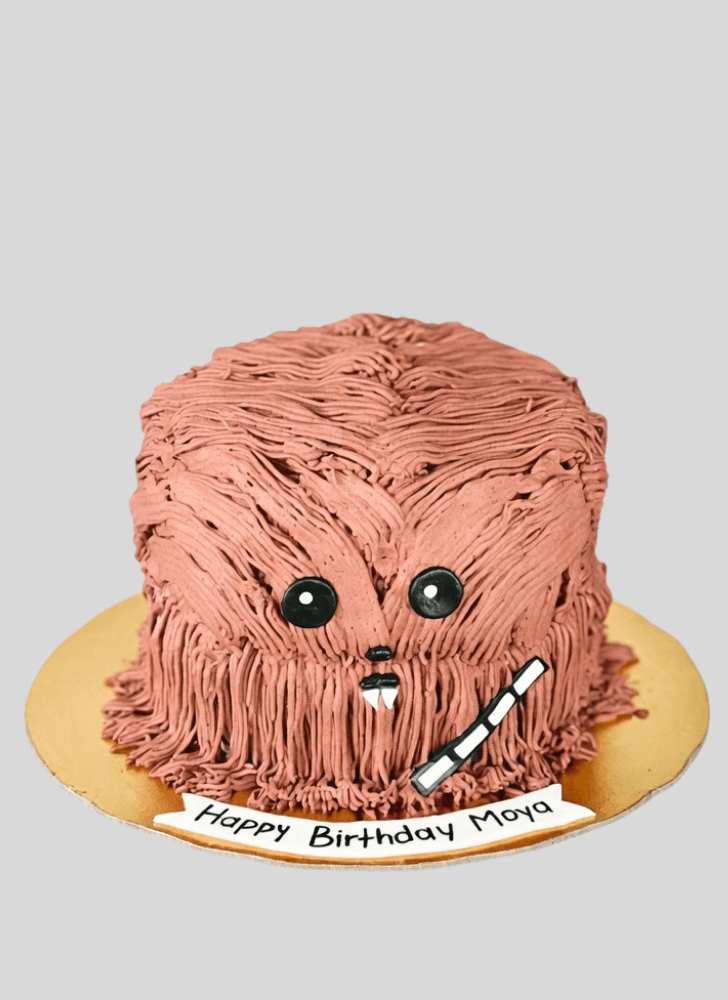 Graceful Chewbacca Cake