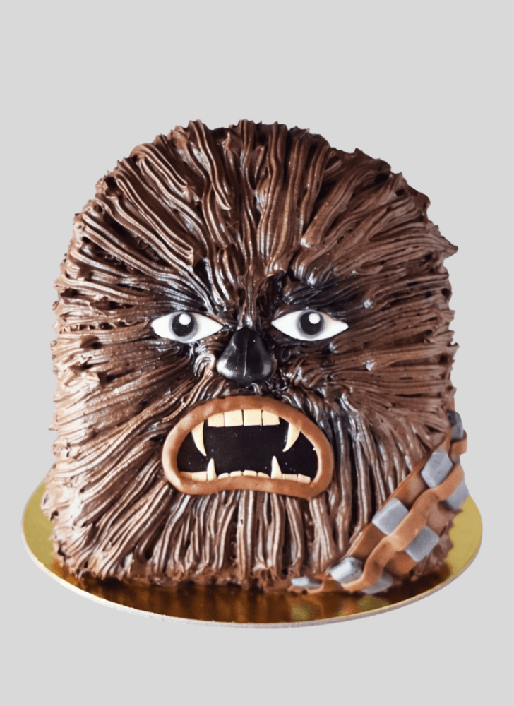 Ideal Chewbacca Cake