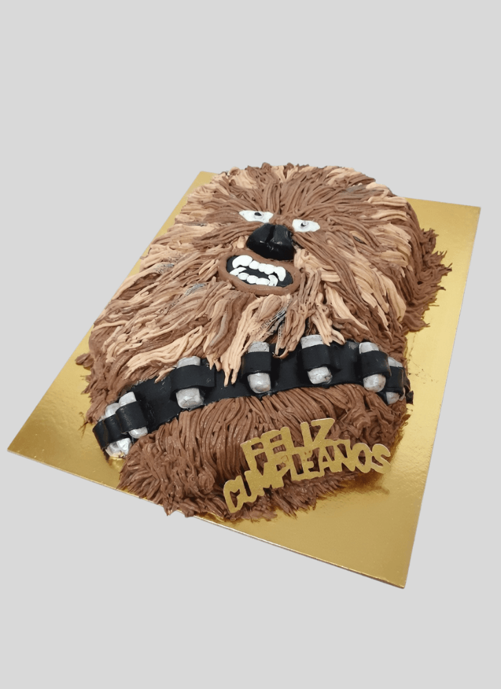 Magnetic Chewbacca Cake