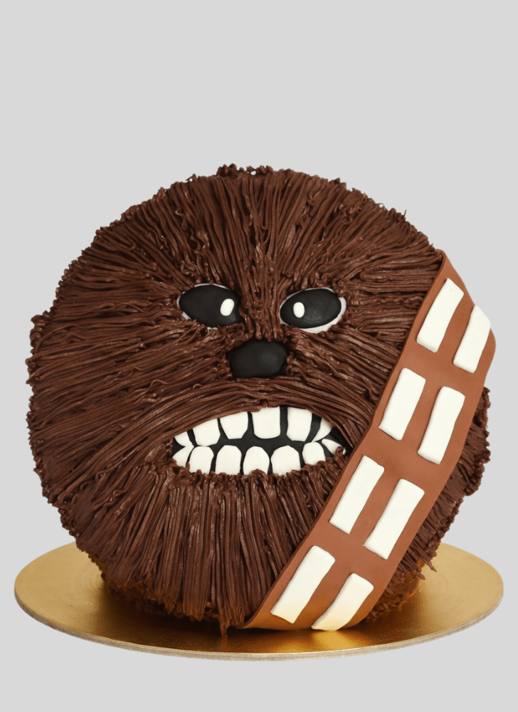 Slightly Chewbacca Cake