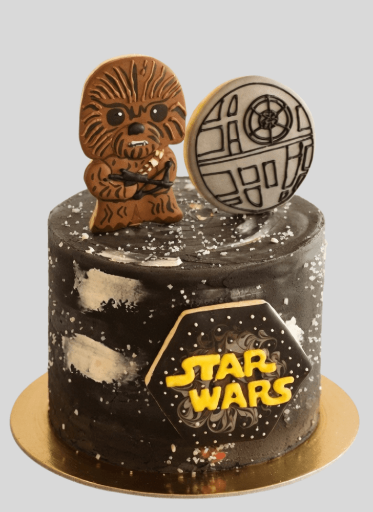 Stunning Chewbacca Cake