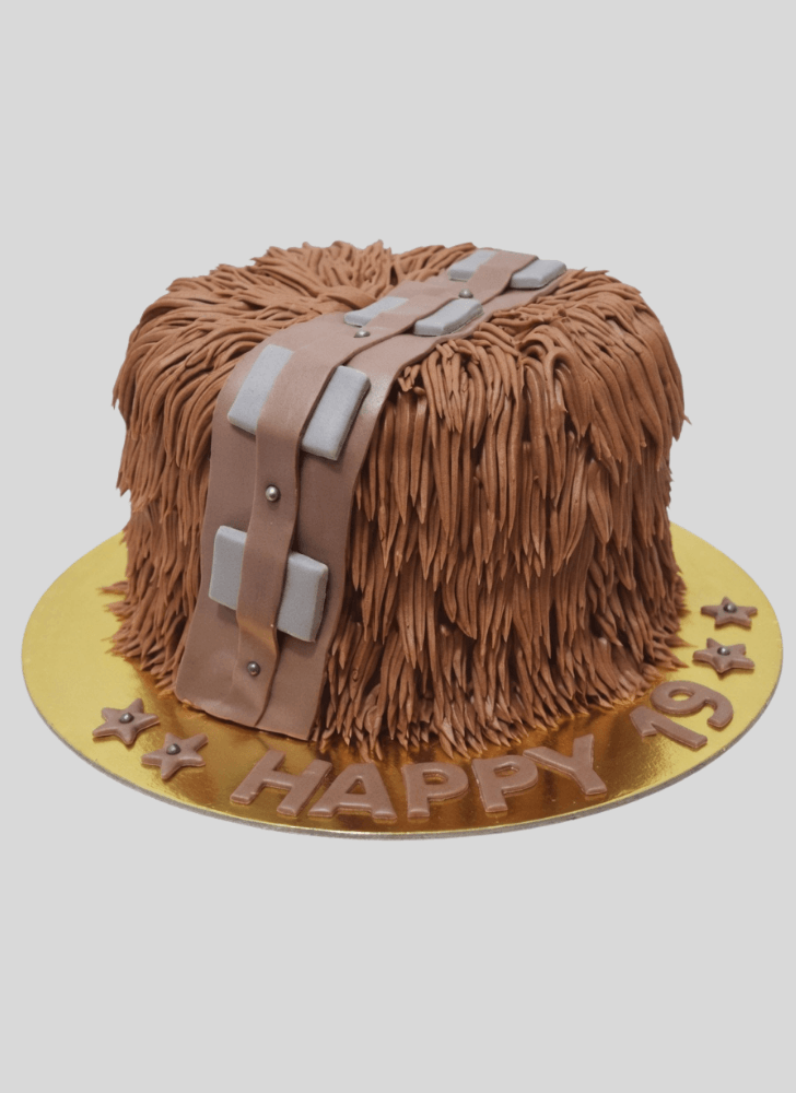 Superb Chewbacca Cake