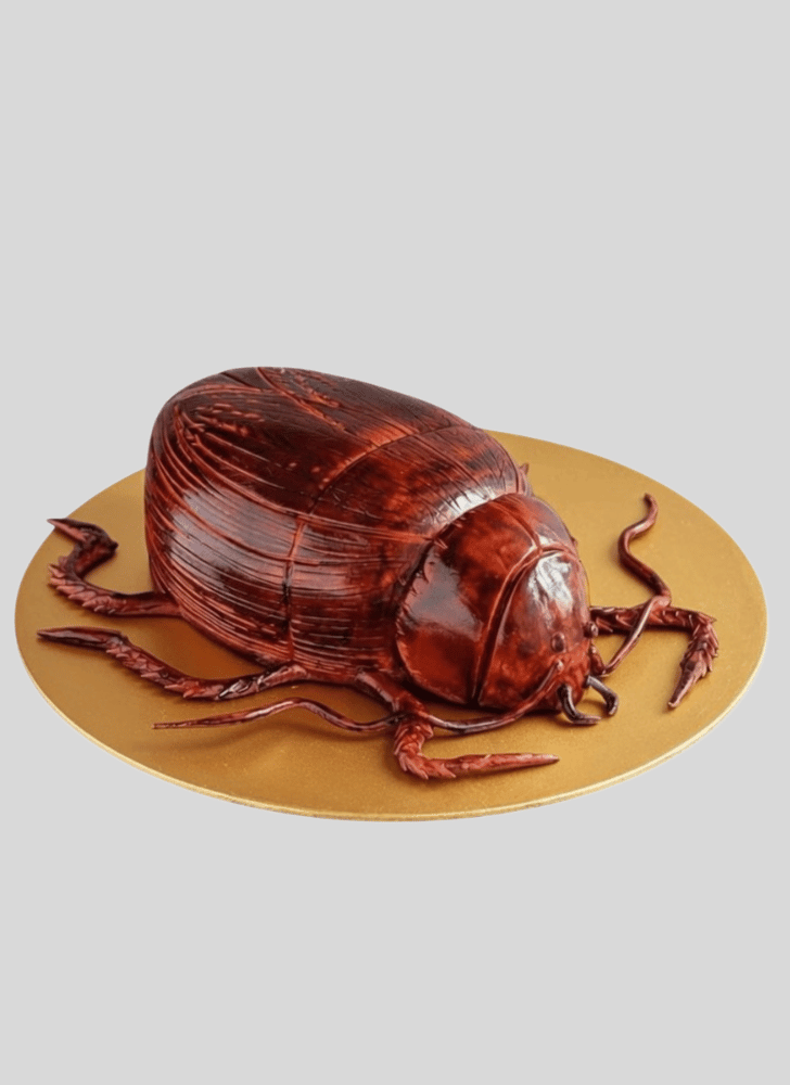 Adorable Cockroach Cake