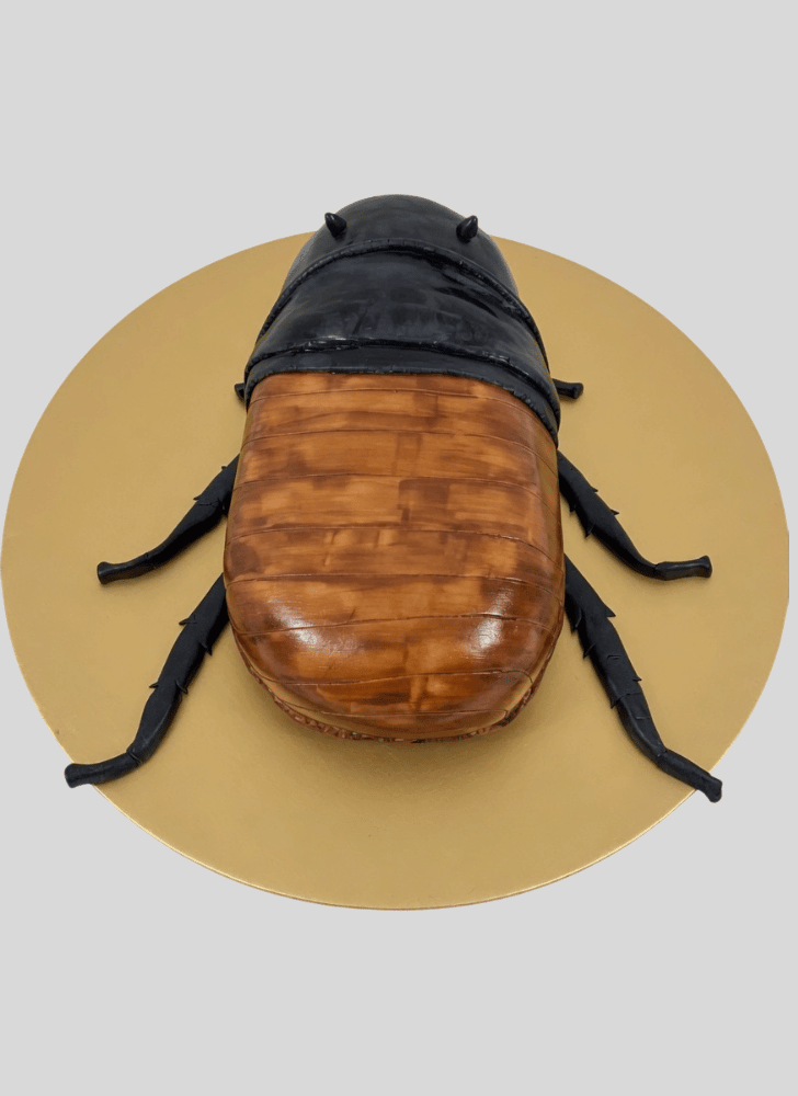 Alluring Cockroach Cake