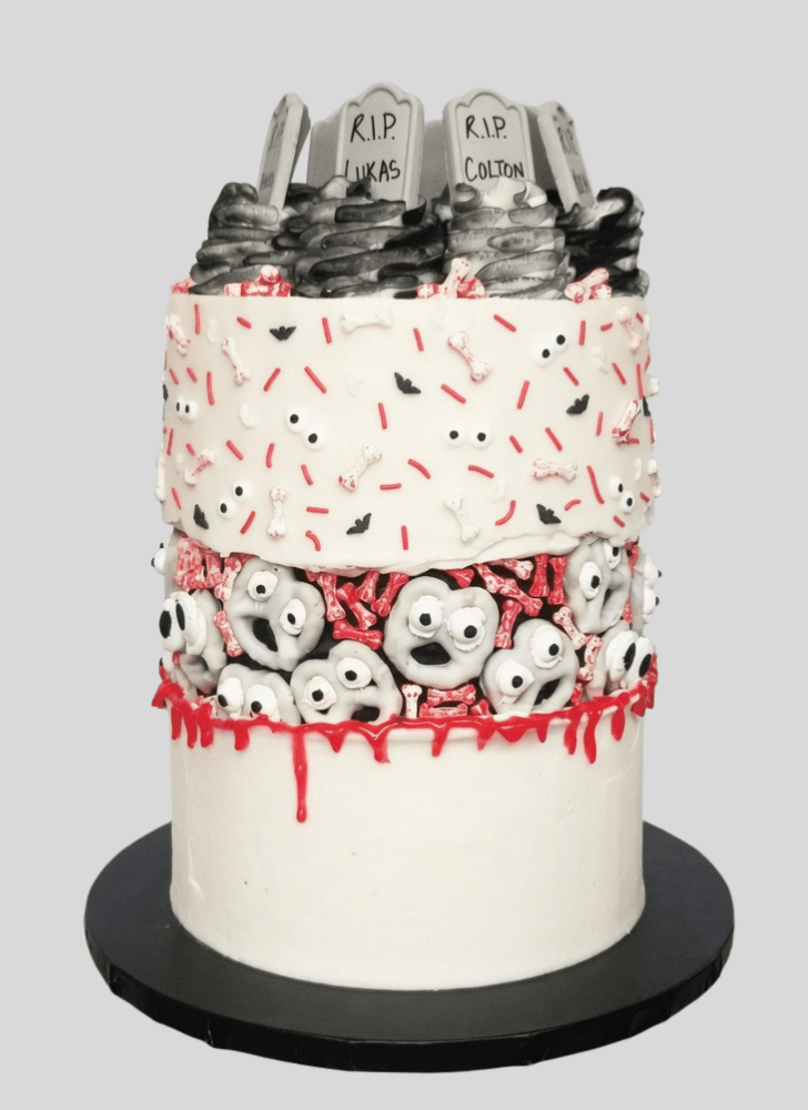 Bewitching Creepy Cake