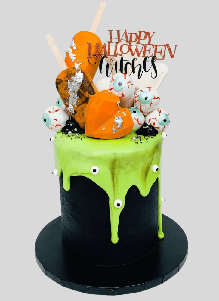 Delightful Creepy Cake