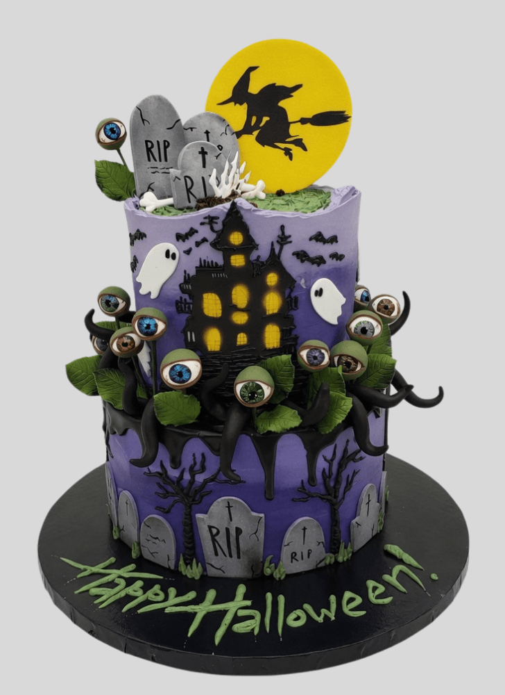 Fascinating Creepy Cake