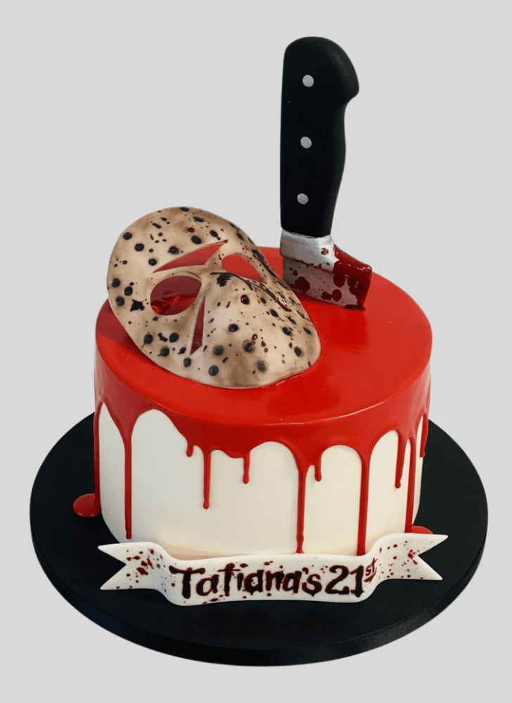 Handsome Creepy Cake