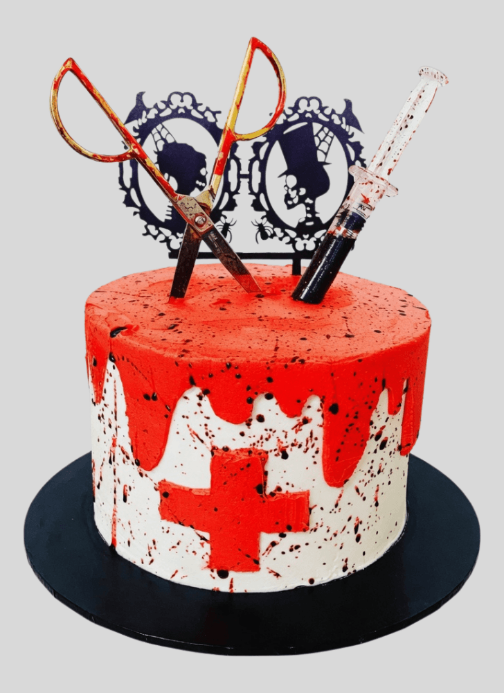 Lovely Creepy Cake Design